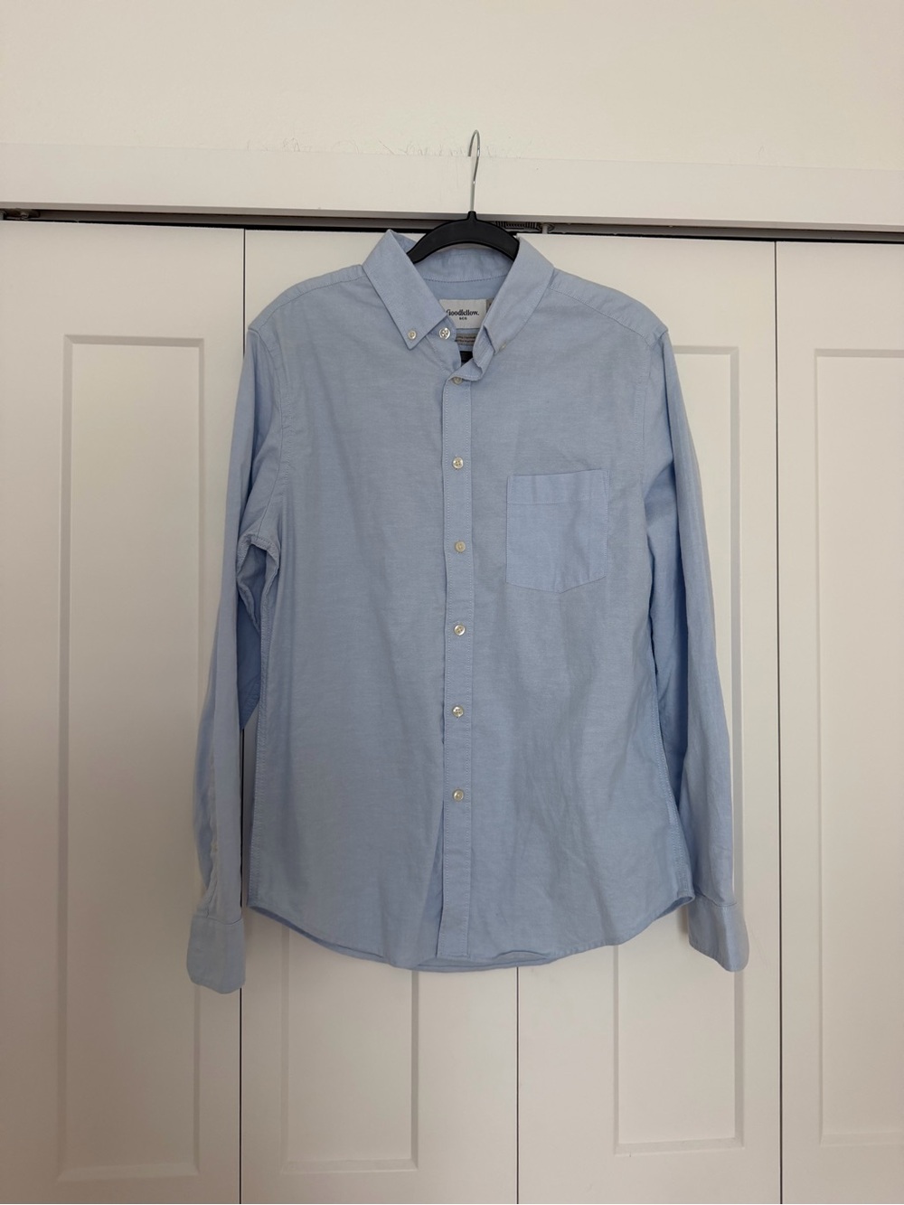 Goodfellow & Co Light Blue Men’s Button-Down Oxford Shirt